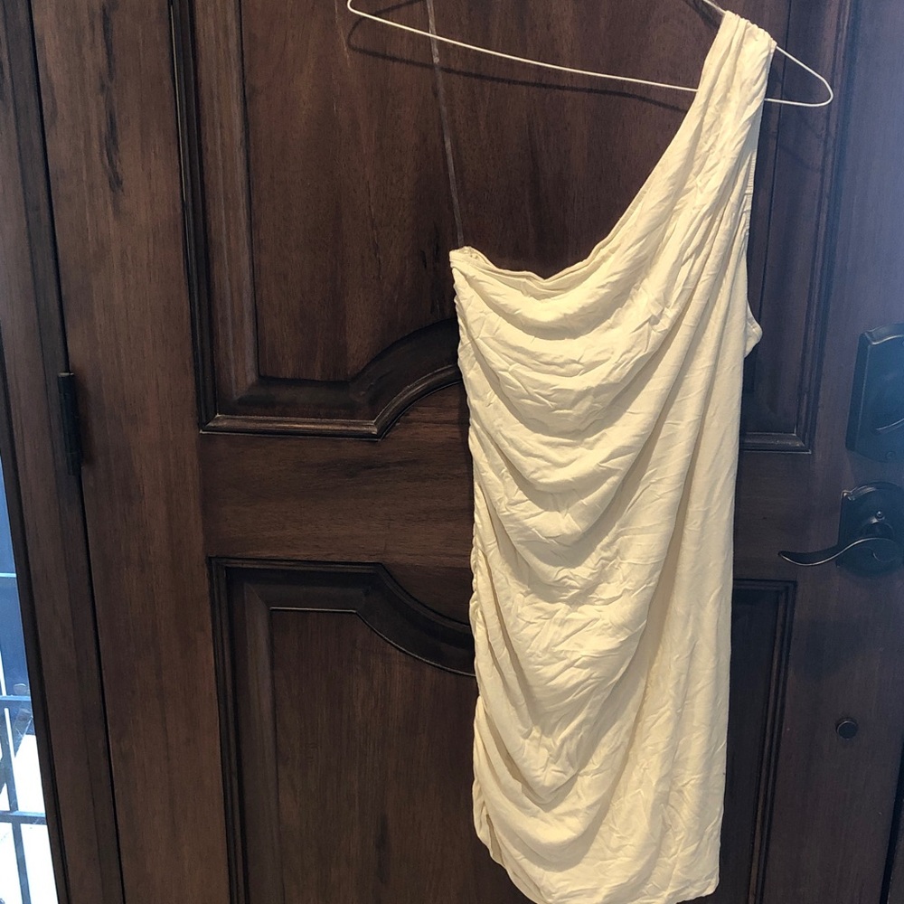 a new day One-Shoulder Cream Dress